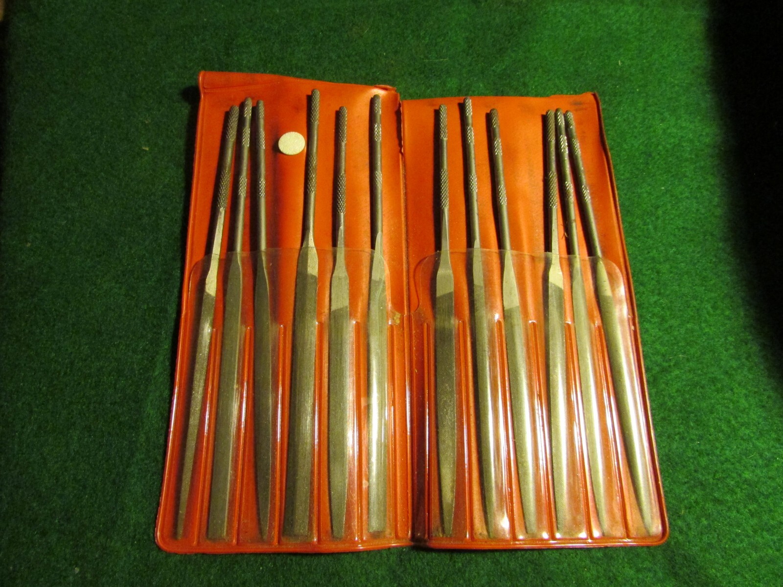 Set of 12 Nicholson Machinist Files, Riffler Files, Tool & Die Files