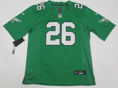 Saquon Barkley #26 Philadelphia Eagles Men's Game Jersey Kelly