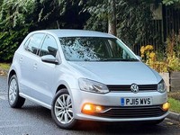 2015 Volkswagen Polo 1.0 BlueMotion Tech SE Hatchback 5dr Petrol Manual Euro 6 (
