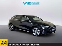 2023 Audi A3 1.0 TFSI 30 S line Sportback 5dr Petrol S Tronic Euro 6 (s/s) (110 