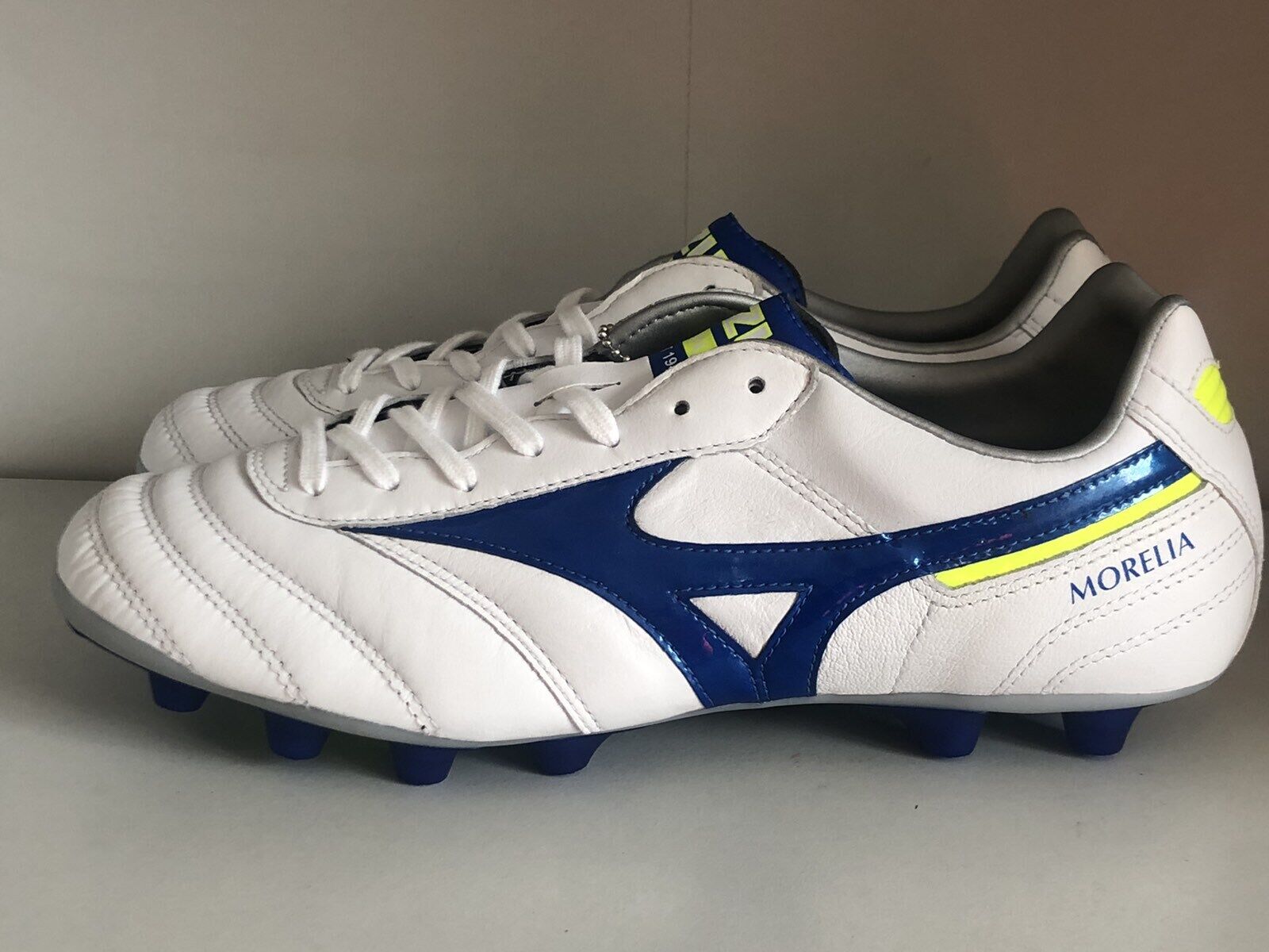 MIZUNO MORELIA II MD - BIANCO/BLU - P1GA190419 Fußballschuhe MIZUNO MORELIA II MD - BIANCO/BLU - P1GA190419 Fußballschuhe