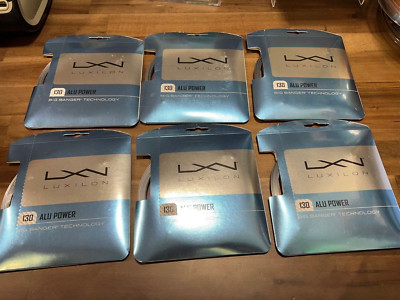 New 6 Sets Luxilon ALU POWER 130.  Check out are other Listings!