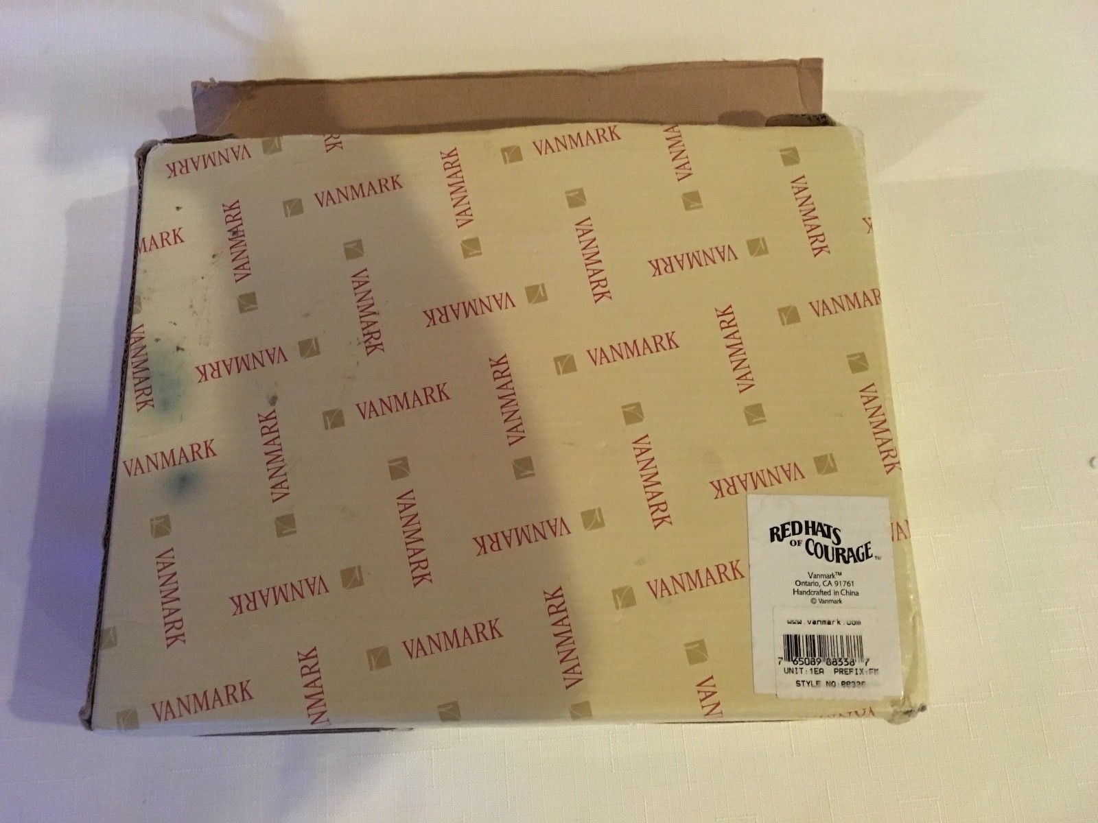 Vanmark Red Hats Of Courage Fire Fighters Picture Frame - Great Used Condition