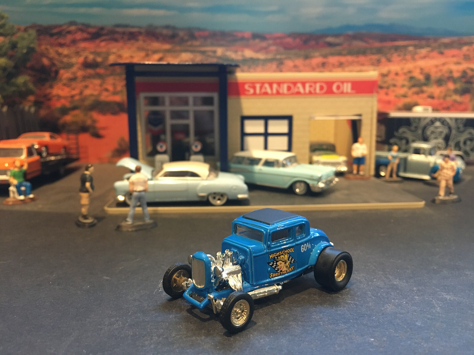 hotwheels socal 32ford 32フォード Hot Wheels 2023 - Collector # 124/250 - Retro Racers 7/10