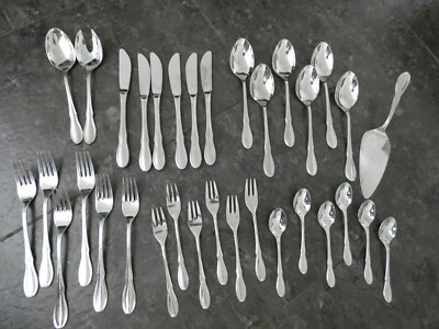 19372/ WMF Besteck Luxemburg Cromargan für 6 Personen 33-teilig