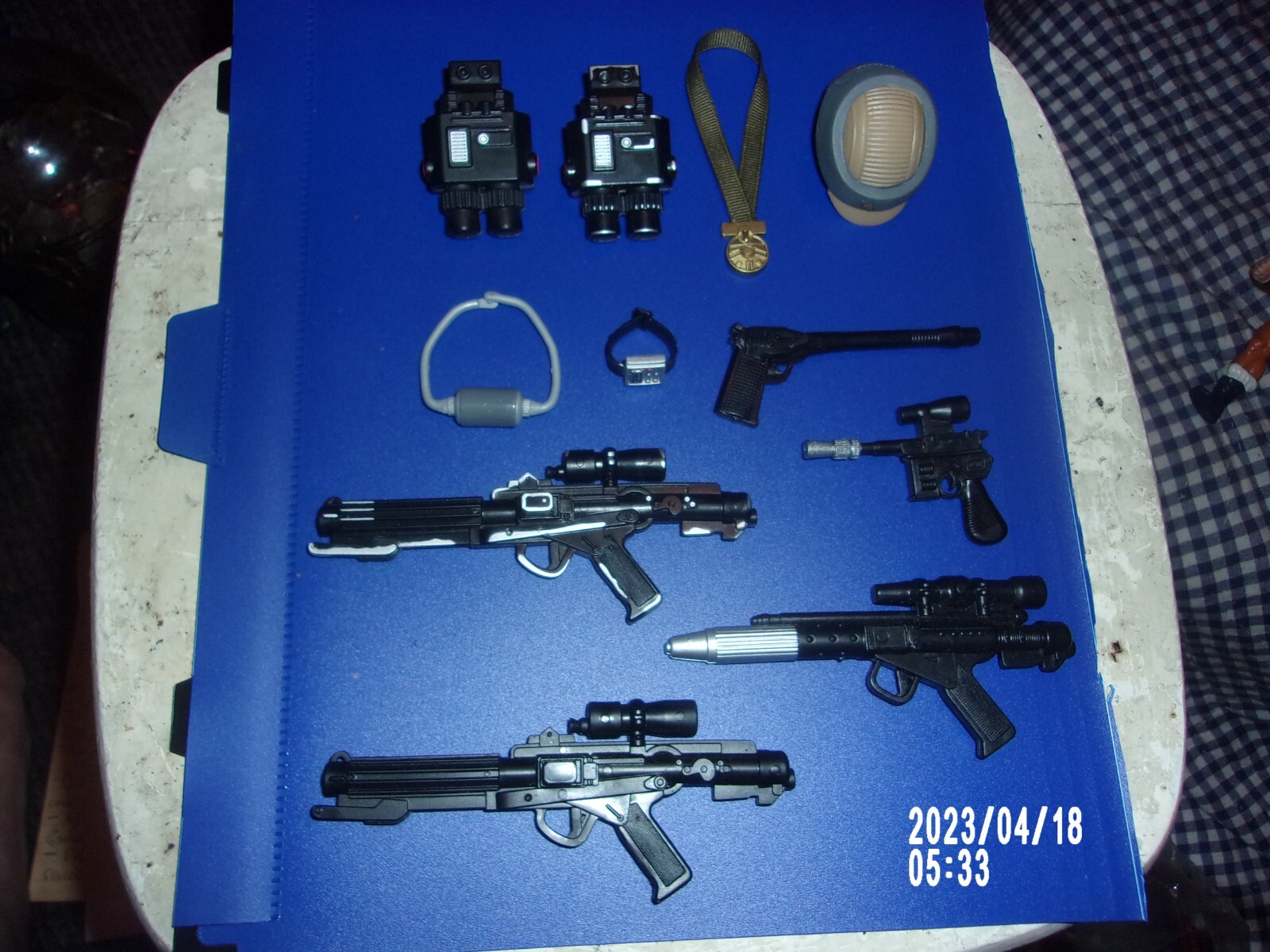 Star Wars 12 inch COLLECTORS SERIES GUNS AND GEAR LOT HELMET LOT OF 11