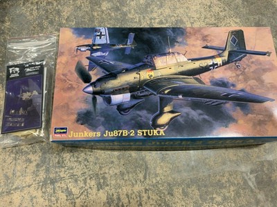 *PACKAGE DEAL* 1/48 Hasegawa Junkers Ju87B-2 STUKA PLUS Verlinden Update Kit