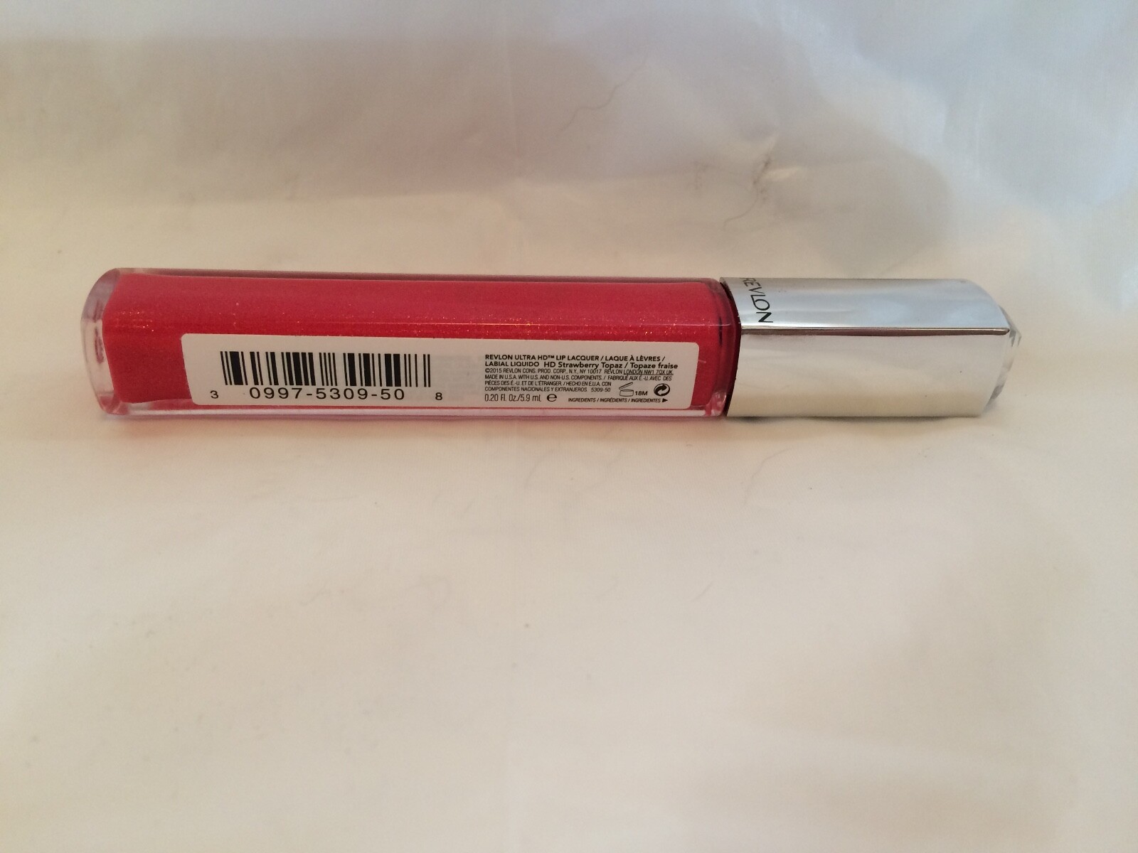 Revlon Ultra HD Lip Lacquer #535 Strawberry Topaz new