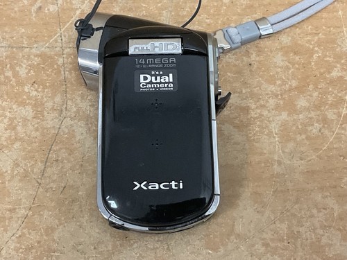 Sanyo VPC-CG100EX Camcorder Dual Camera Full HD Video Recording Digital