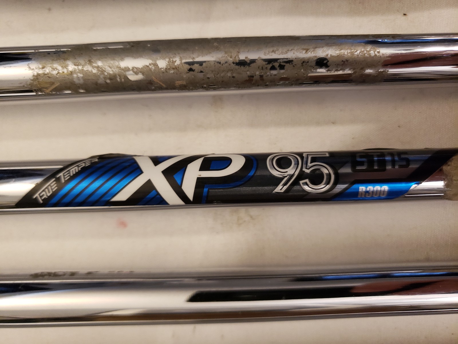 Used Callaway Steelhead Xr Iron Set (5-PW, AW) 7 Irons - XP 95 ST15 R300 Reg