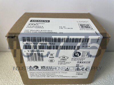 For NEW Siemens Programmable Logic Controller 6ED1052-1MD08-0BA2 Logic module