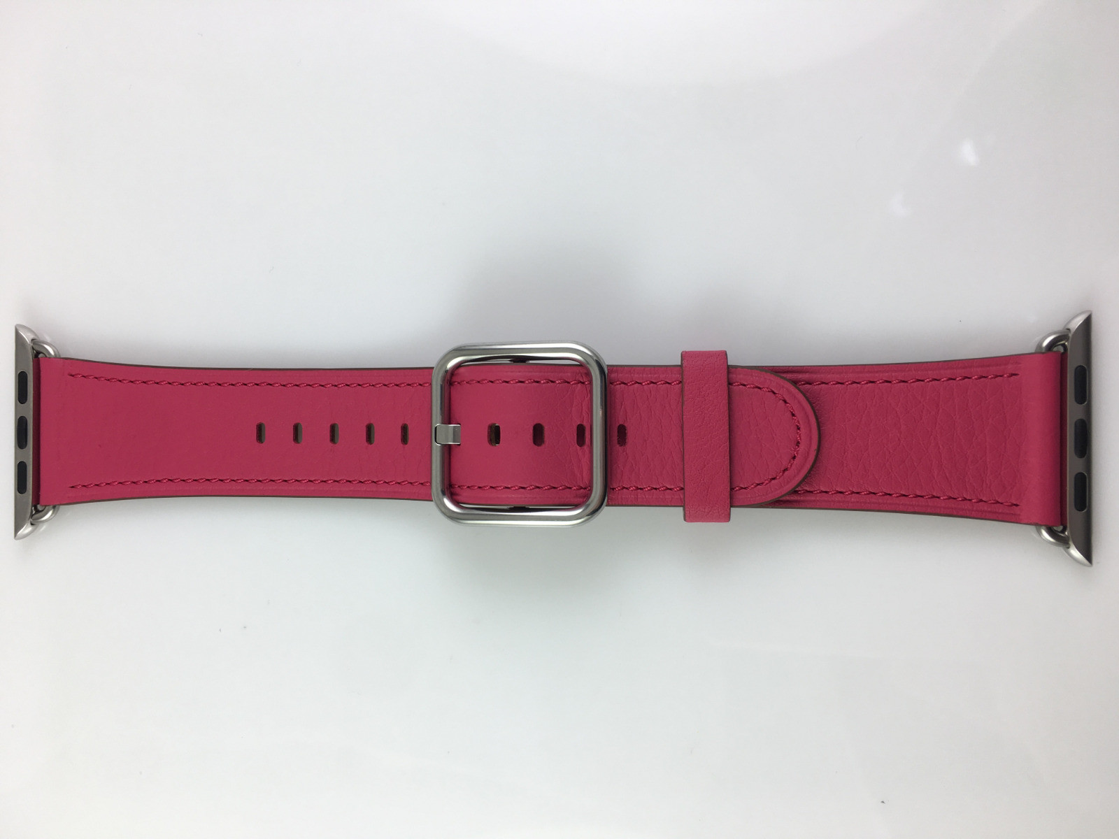 1994 Apple Watch エルメス　ローズピンク/ボルド　二重バンド アップルウォッチ バンド Apple watch band エルメス レザー 革