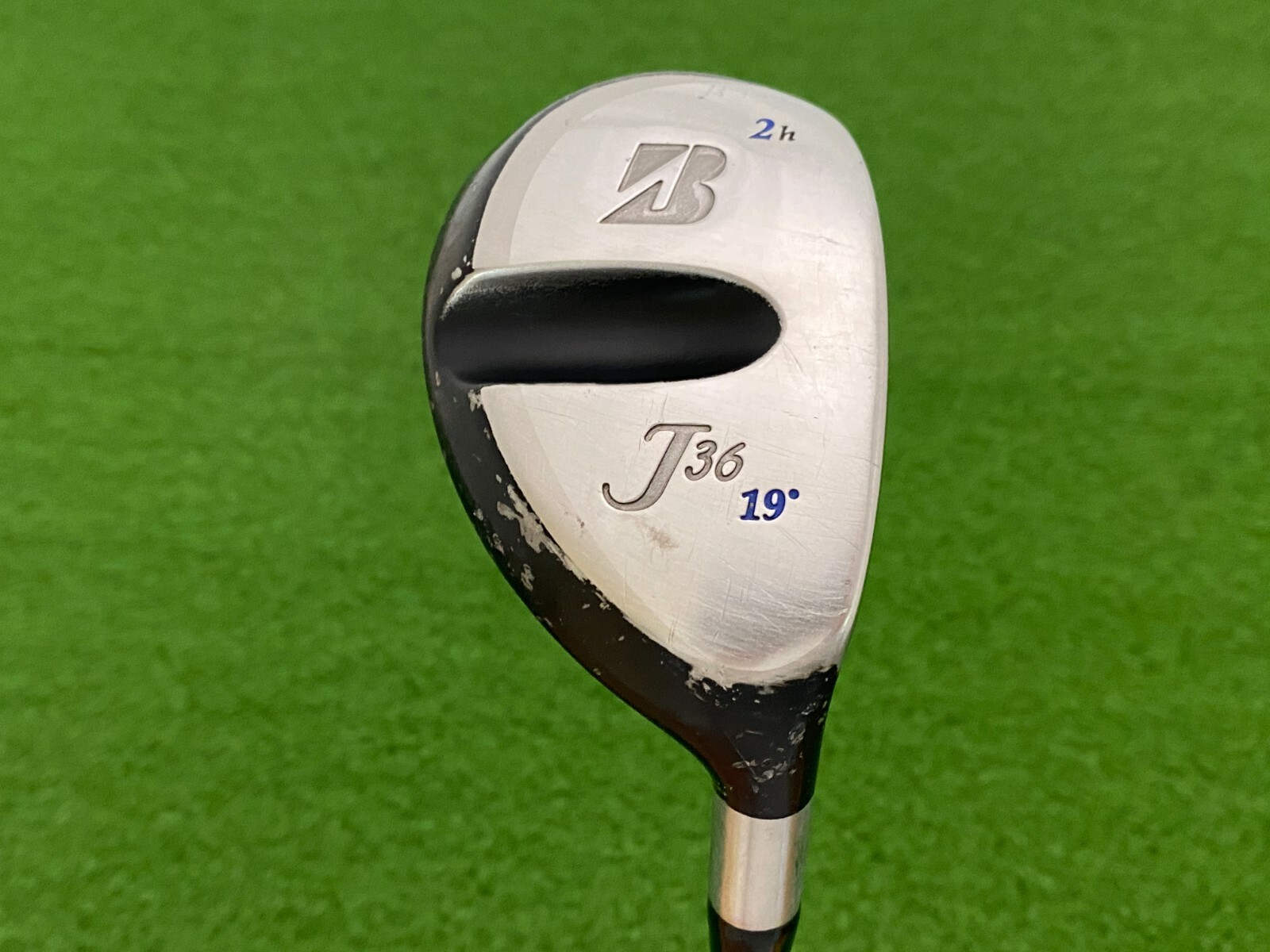 Bridgestone J36 16° 1 Hybrid Stiff Graphite Shaft Golf Pride Grip Bridgestone J36 16° 1 Hybrid Stiff Graphite Shaft Golf Pride Grip