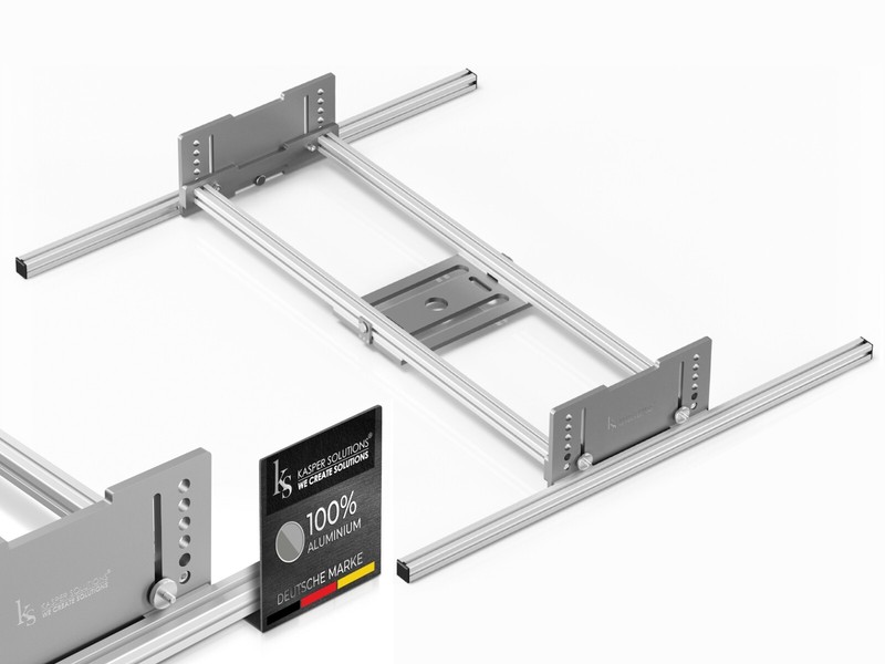 Kasper Solutions® PlanfräSvorrichtung Xxl FüR OberfräSe - 100% Aluminium