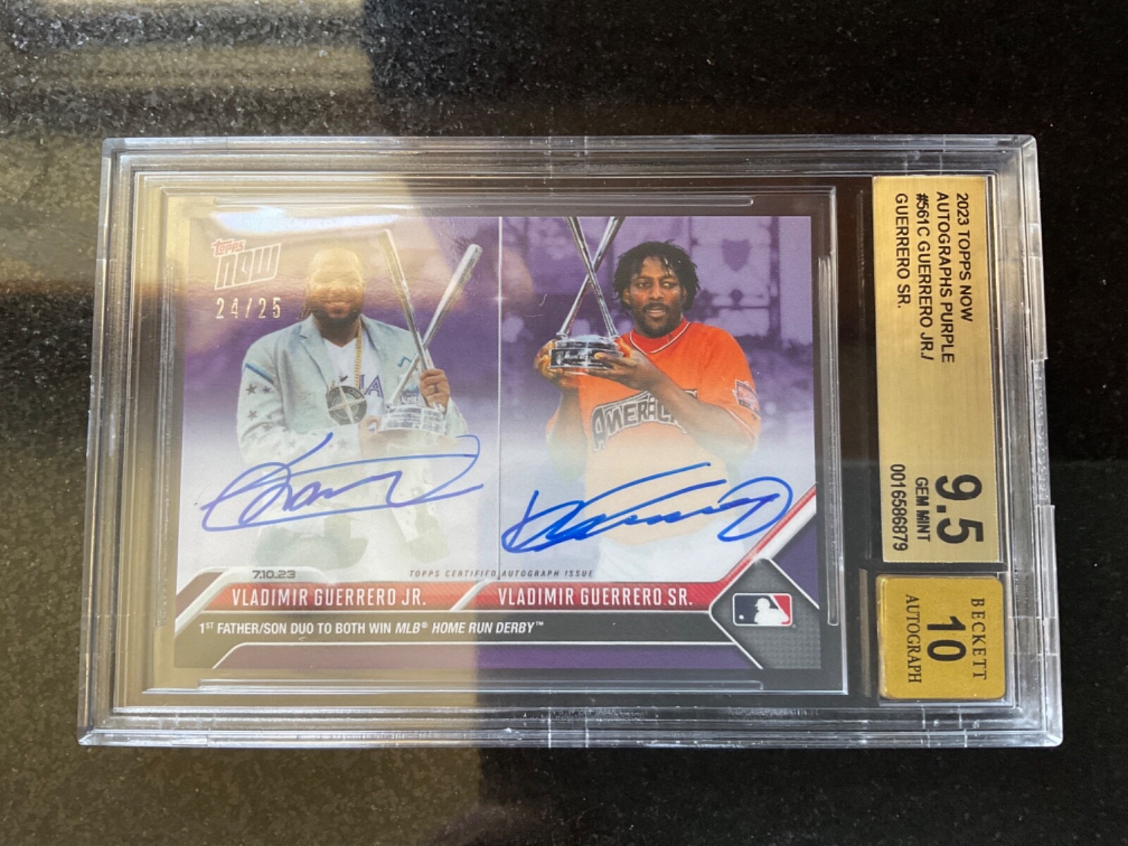 2023 Topps Now Auto /25 Vladimir Guerrero Jr./Vladimir 2023 Topps Now Auto /25 Vladimir Guerrero Jr./Vladimir