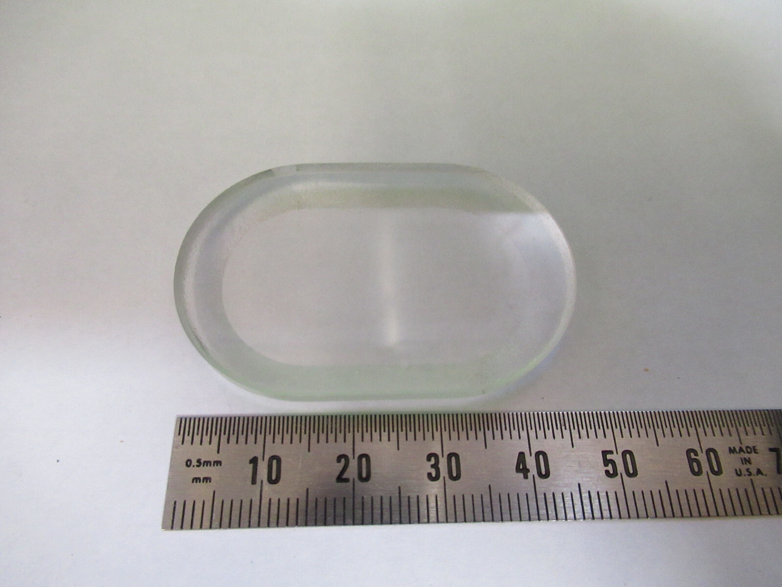 OPTICAL PRE-FORM RACETRACK GLASS for MIRROR uncoated OPTICS