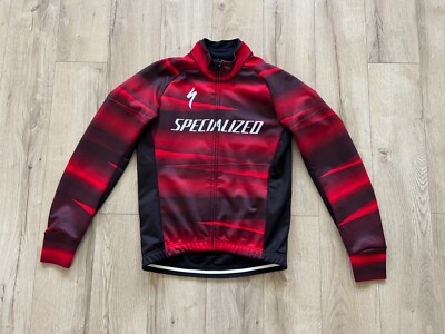 Mens Specialized SL Factory Racing Soft Shell Jacket Cycling Windbreaker Size L