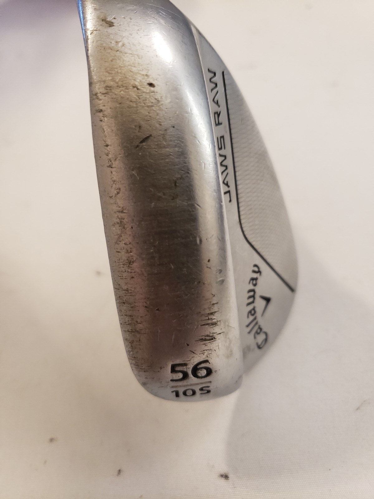 Used Callaway Jaws Raw - Sandwedge 56* - 10*B S - Project X 6.0 - Stiff - RH