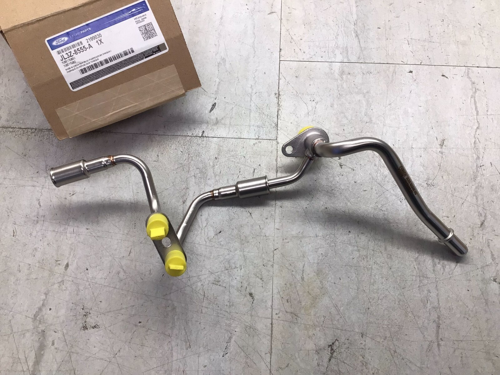 2018-2021 Ford F-150 3.0L OEM Engine Coolant Water Outlet Pipe JL3Z-8555-A