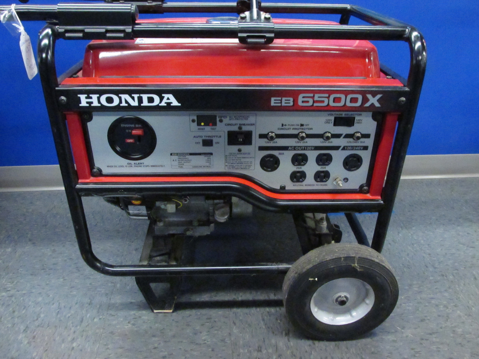 Honda 6500W EB6500X Industrial Gas Generator