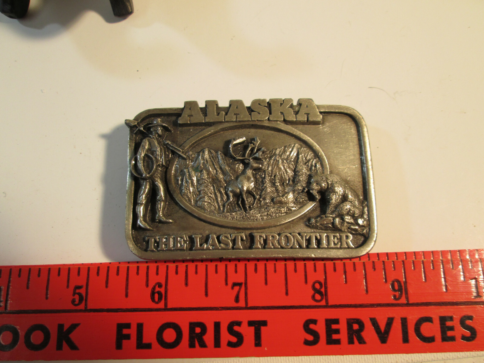 VTG Belt Buckle Alaska The Last Frontier Siskiyou Buckle Co.