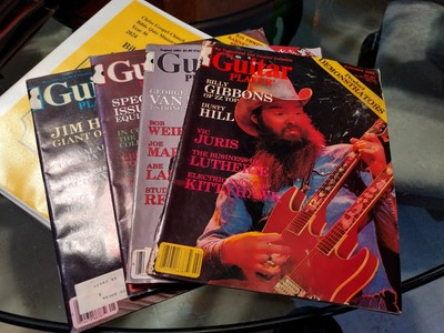 4 Guitar Player magazines . Feb,81, May 82, Aug. 81 May,83. 