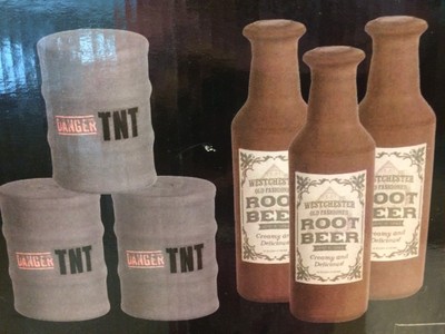 Sharper Image 10 Piece Outdoor Sling Shot Set Summer Fun Games NIB