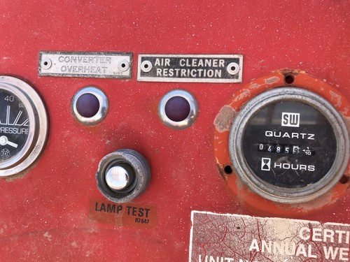 8000 lbs. capacity pneumatic tire forklift