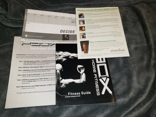 Beachbody P90X Extreme Home Fitness Complete Set (13 DVD Workout Kit)