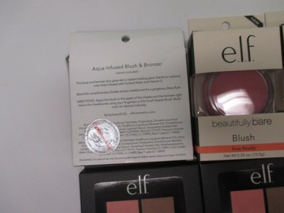 16 ELF ASSORTED BLUSH & BRONZER AA 19660