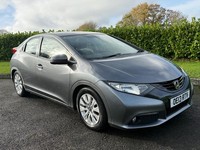 2013 HONDA CIVIC 1.6 i-DTEC ES 5DR DIESEL GREY CHEAP TAX £20pa LOW RUNNING COSTS