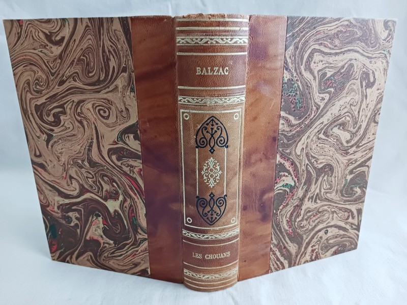 Honore De Balzac Les Chouans 1957 Reliure Garnier Prestige Regard Gravures