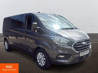 2022 Ford Transit Custom 2.0 EcoBlue 130ps Low Roof D/Cab Limited Van Crew Van D