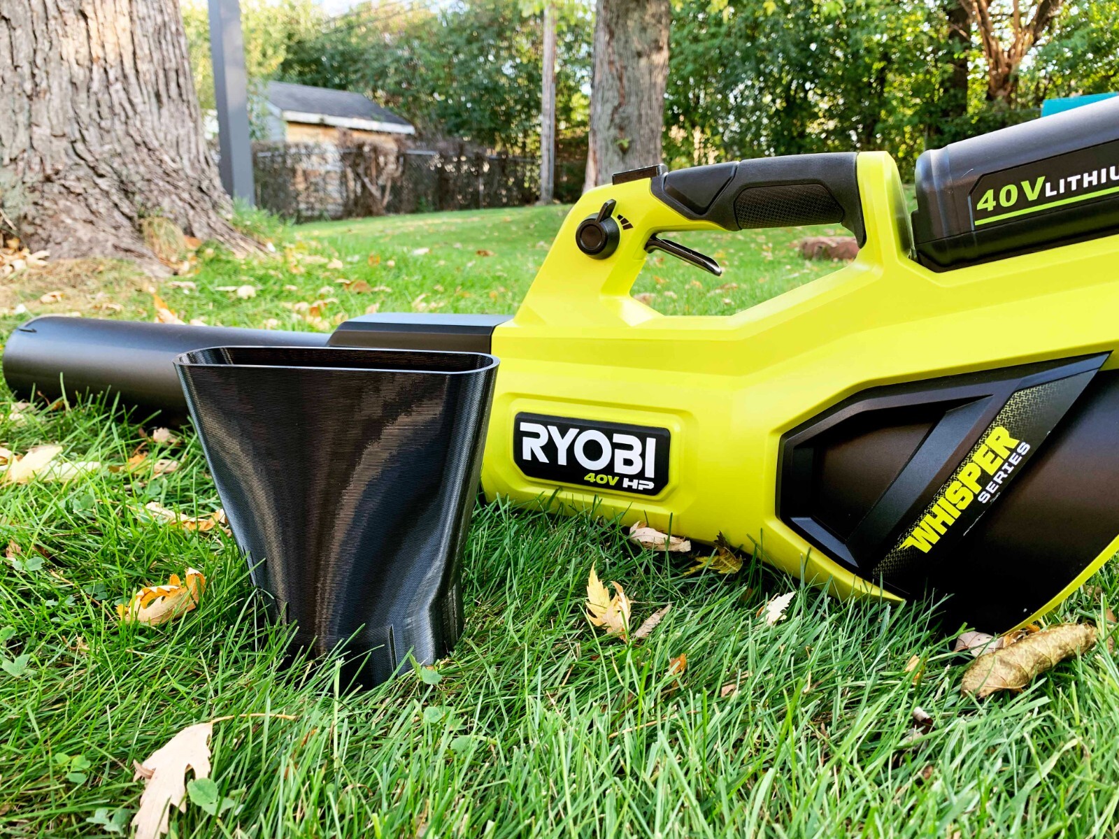 Ryobi Leaf Blower Flat Nozzle Attachment Tip for Ryobi 730, 650 & 600 CFM Blower
