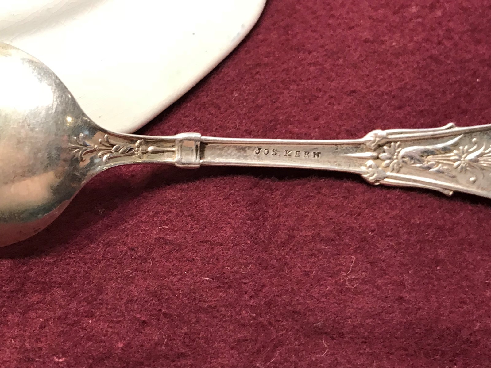 Antique 1875 Winged Griffon ‘Arabesque’  Sterling Silver by Whiting for J. Kern