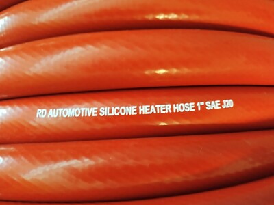 1.0'' ID x 16''L Red Silicone Heater Hose 25mm 428F Radiator Coolant Air Free Ship
