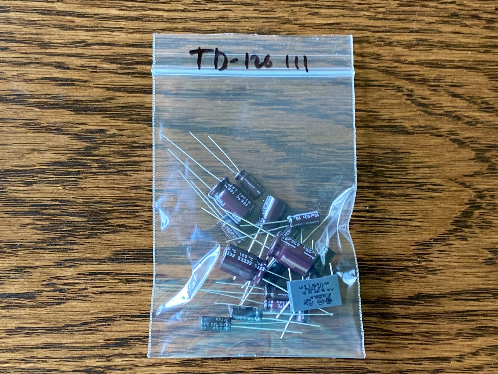 Thorens TD-126 MKIII Recap Kit Capacitors Turntable Speed
