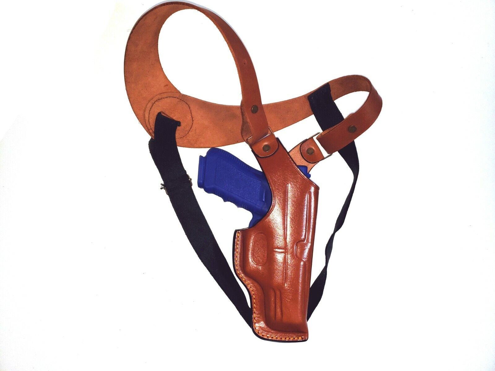 For Glock 19 Vertical Leather Holster
