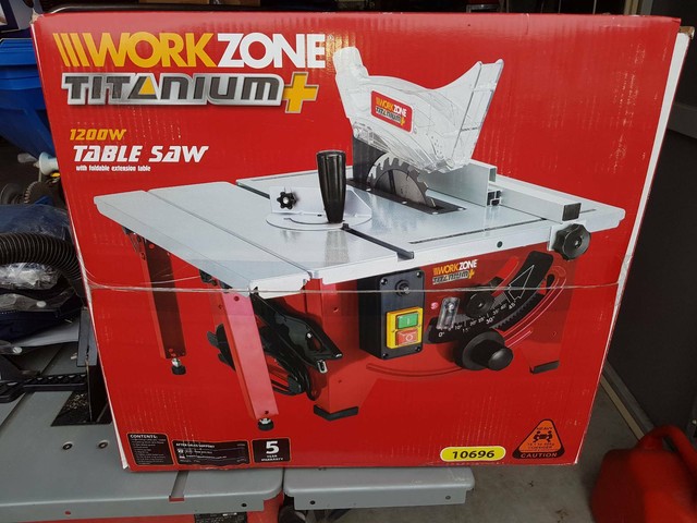 Brand WORKZONE NEW TABLE SAW STILL IN THE BOX $100 | Power Tools