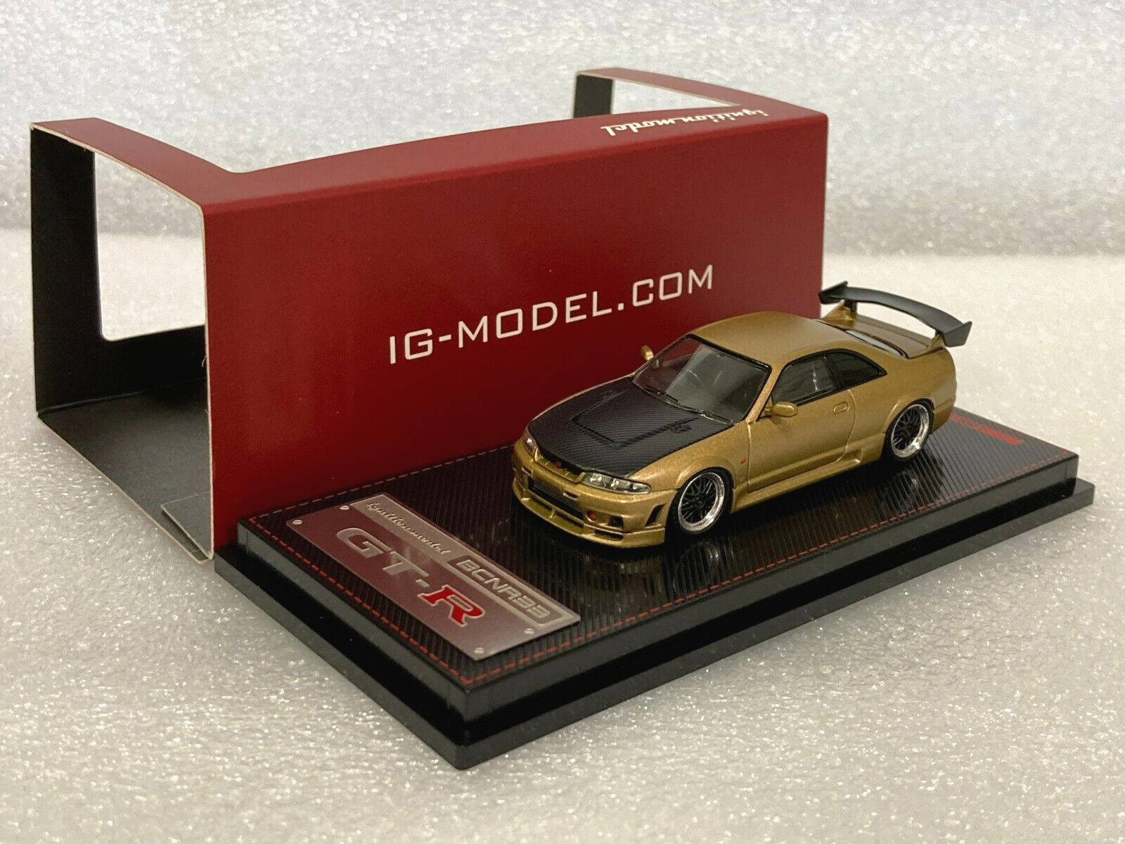 イグニッションモデルニスモR33GT-R グリーン M1/64 Ignition Model 1/64 IG2509 Nissan Skyline Nismo R33 GT-R