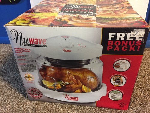 New With Box NuWave Oven Air Fryer Infared Cooker With Bonus Gift