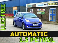 2011 Toyota VERSO-S 1.33 Dual VVT-i T Spirit 5dr Multidrive S MPV Petrol Automat