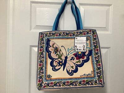 Brighton  Butterfly Garden  Canvas Tote, NWT