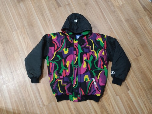 vintage whole pattern jacket セット Vintage SAINT JOIE Artwork Design Fullprint Jacket Overprint