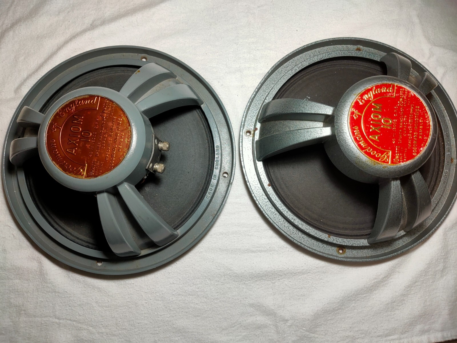 Goodmans AXIOM 10 15/16 Ohms drivers (One new + One dead) | eBay Goodmans AXIOM 10 15/16 Ohms drivers (One new + One dead) | eBay