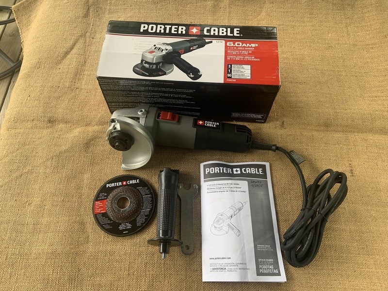Porter Cable 4 1/2&rdquo; Angle Grinder
