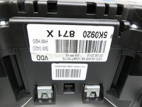VW Golf 6 VI 5K 08-12 TSI 1,4 77KW Kombiinstrument Tacho VW Golf 6 VI 5K 08-12 14.07.2011 5K0920871X A2C81401500... Vorschau 7