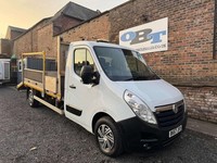 2018 Vauxhall Movano 2.3 Movano L3H1 R3500 CDTi Bi-T Dropside Plant Beaver Tail 