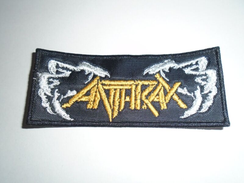 ANTHRAX THRASH METAL EMBROIDERED PATCH