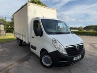 2012 Vauxhall Movano 2.3 CDTI H1 LWB Curtain Side Van Curtainsider Diesel Manual